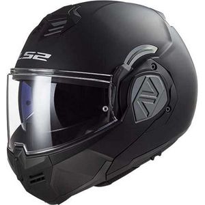 LS2 FF906 Advant Solid, modulaire helm, Mat-Zwart, S
