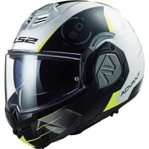 LS2 - FF906 Advant Codex - Helm - Wit Zwart - Modular