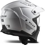 LS2 - Drifter OF606 - Helm - Metallic Wit - Maat XS