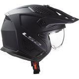 LS2 OF606 Drifter Solid Matt Black 06 Multi Helm - Maat L - Helm