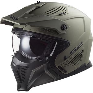 LS2 - Drifter - Motorhelm - Zwart - Kunststof