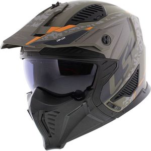 LS2 Helm Drifter Devor OF606 matt sand maat XXL