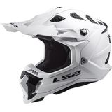 LS2 - MX700 Subverter - Motocross-helm - Glans Wit - Kinetic Polymer Alloy
