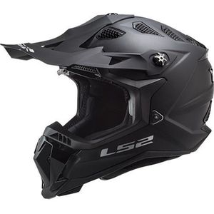 LS2 - Subverter Evo Solid II MX700 - Helm - Mat Zwart - Maat XXL