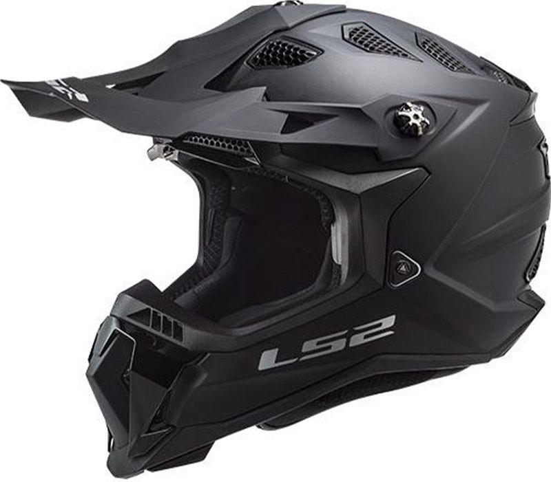 LS2 - Subverter Evo Solid II MX700 - Helm - Mat Zwart - Maat XXL