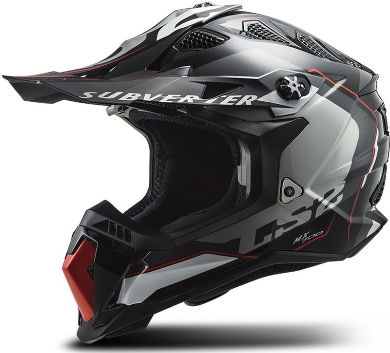 LS2 - Subverter - Crosshelm - Ultralight KPA - Zwart