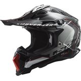 Crosshelm LS2 MX700 SUBVERTER Arched Zilver-Titanium
