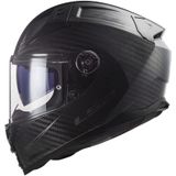 LS2 - Vector II Carbon Solid - Scooterhelm - Zwart - Carbon