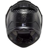 LS2 - Vector II Carbon Solid - Scooterhelm - Zwart - Carbon