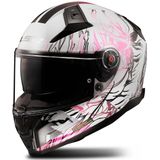 Integraalhelm LS2 FF811 VECTOR II DARFLO Wit-Roze