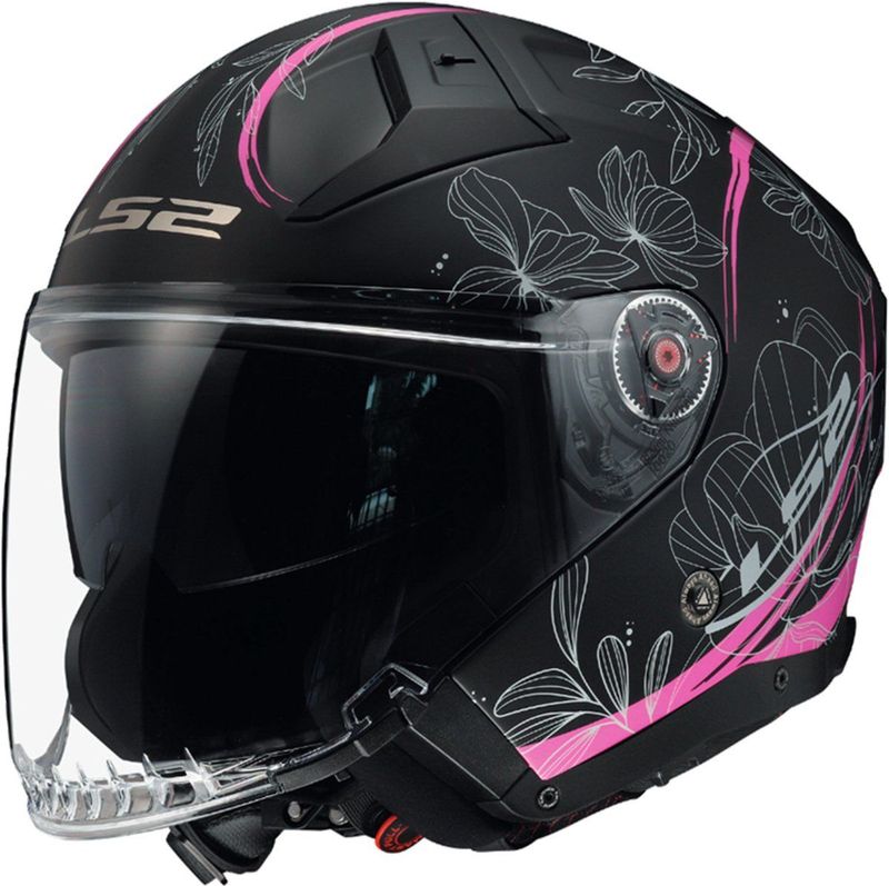 LS2 - OF603 Infinity II Lotus - Open Helm - Matt Pink - Lichtgewicht - Aerodynamisch