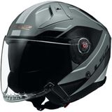 LS2 - Infinity II Veyron OF603 - Helm - Grijs/Wit - Polycarbonaat