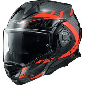 LS2 - FF901 Advant X - Systeemhelm - Glossy Rood