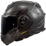 LS2 - FF901 Advant X Solid Mat Carbon - Systeemhelm