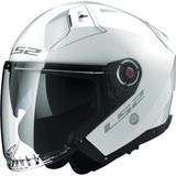LS2 - Infinity II OF603 - Motorhelm - Wit - Hypoallergene Voering