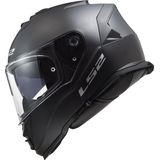 LS2 - Storm II Solid - Helm - Mat Zwart - Polycarbonaat