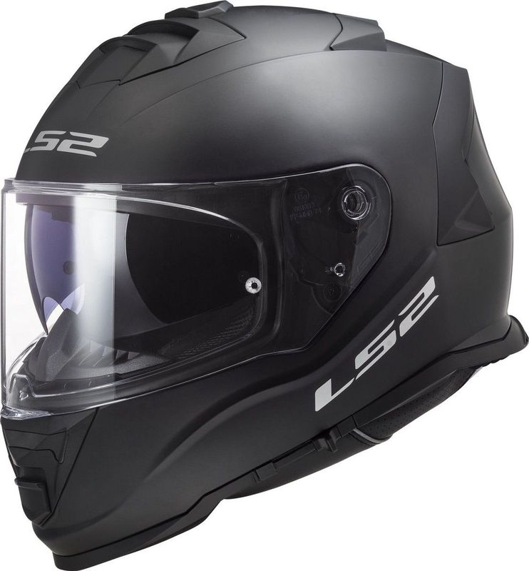 LS2 - Storm II Solid - Helm - Mat Zwart - Polycarbonaat