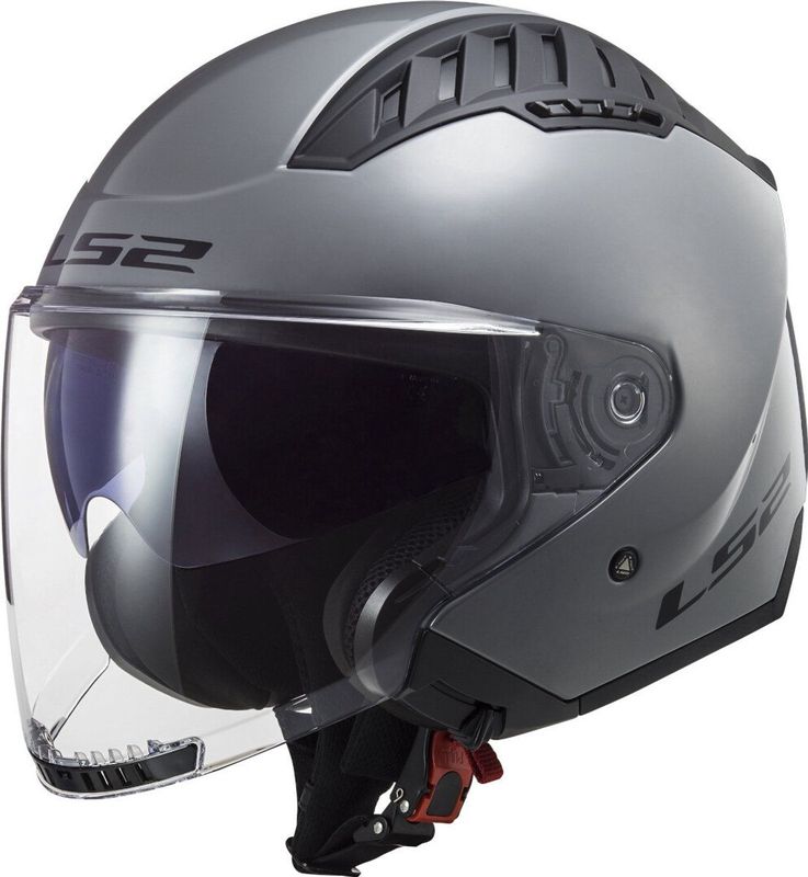 LS2 - OF600 Copter II - Open Helm - Nardo Grey - Hoogwaardige Materialen