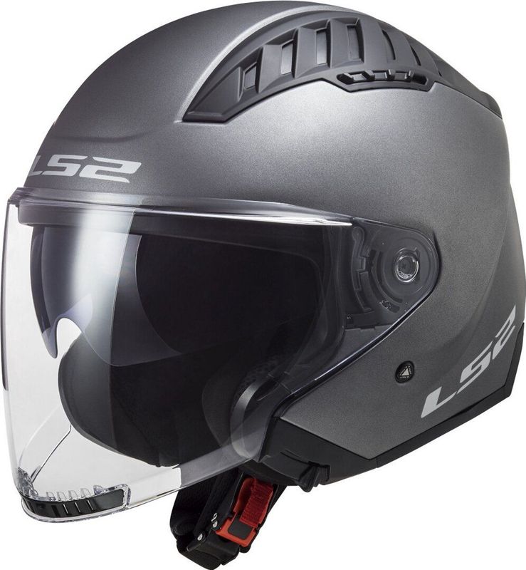 LS2 - Copter II OF600 - Jethelm - Mat Titanium