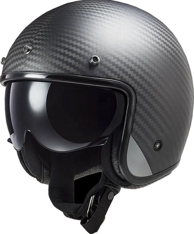 LS2 - Bob II OF601 - Helm - Mat Carbon - Lichtgewicht Design