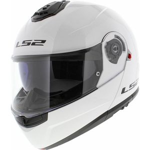 LS2 FF908 Strobe II Solid, opklapbare helm, Wit, M