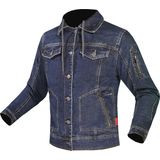 Ls2 - Oaky - Jas - Afneembare Capuchon - Premium Denim - Katoen en Polyester