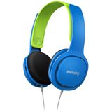 Philips SHK2000 Kids Koptelefoon Blauw/Groen