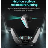 Edifier - TWS HECATE GX07 - Draadloze Oortelefoon - Grijs - ANC