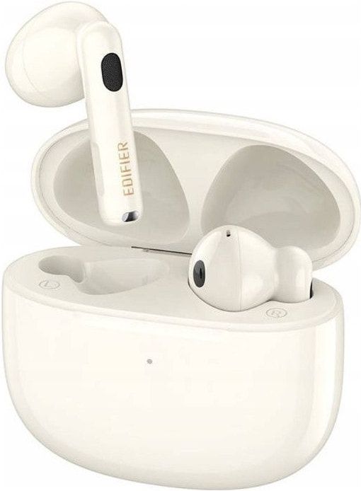 Edifier W320TN - Oordopjes - Wit - Bluetooth - Draadloze Hoofdtelefoon met Oplaadhouder