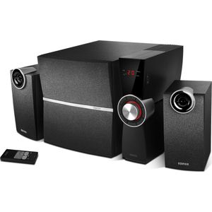 Edifier C2XD - PC-luidspreker - Zwart - 2.1-systeem met Subwoofer