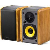 Edifier R1010BT - Boekenluidsprekers - Bruin - 24 W - Draadloos met Bluetooth