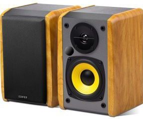 Edifier R1010BT - Boekenluidsprekers - Bruin - 24 W - Draadloos met Bluetooth