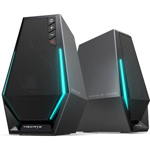 Edifier - G1500 - PC-luidspreker - Zwart - 2.0 luidsprekers - RGB-achtergrondverlichting