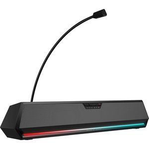 Edifier Speaker Hecate G1500 BAR, 7.1, 5W, Bluetooth, USB, RGB, Zwart