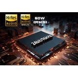 Edifier D32 - Draadloze Speaker - Zwart Walnoot - 60W RMS