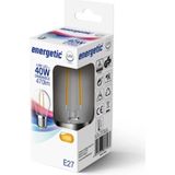Energetic - LED Filament Kogellamp P45 E27 4.8W - Helder - Dimbaar - Warm Wit