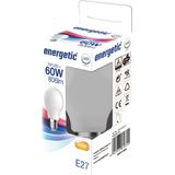 Energetic - LED GLS E27 6,8W - Lichtkleur 2700K - Glas