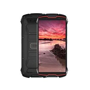 CUBOT King Kong Mini 2-4.0 „QHD + smartphone, 3 GB en 32 GB, 13 MP camera, 3000 mAh-batterij, Android 10, QuadCore-processor, rode kleur