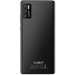 Cubot P50-6.2"" HD+ smartphone, 6GB en 128GB, dubbele camera, 20MP, 4200mAh batterij, Android 11, Mediatek Helio P22-processor, zwarte kleur