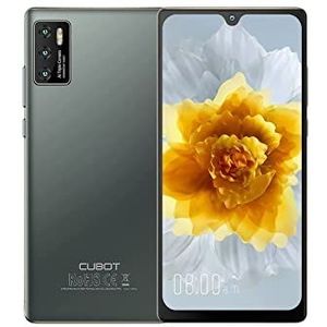 Cubot P50-6.2"" HD+ Smartphone, 6GB en 128GB, Dual Camera, 20MP, 4200mAh Batterij, Android 11, Mediatek Helio P22 Processor, Groene Kleur