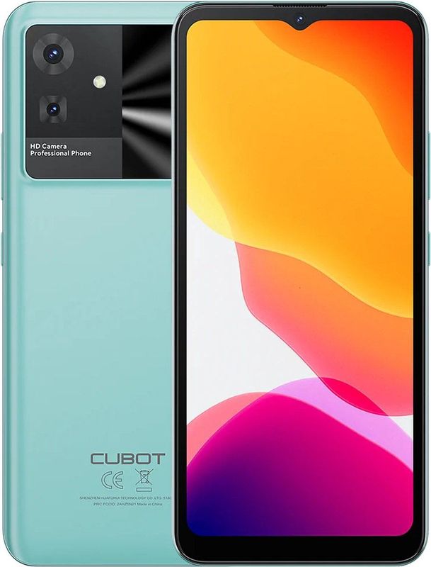 CUBOT - Note 21 - Smartphone - Zwart - 128 GB - Android 13 - 50 MP Camera