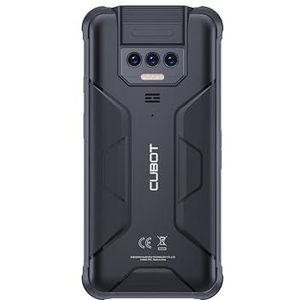 CUBOT KingKong 8-6,5-inch smartphone, 6 GB en 256 GB, 48 MP camera, 10600 mAh batterij, Android 13, OctaCore-processor, zwart