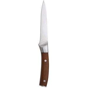 BERGNER BG39164BR universeel mes 12,5 cm van roestvrij staal Wolfsburg