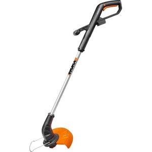 WORX WG157E.9, Rasentrimmer, Nylonschnur, D-Schlaufengriff, 1,65 mm, 3 m, Schwarz, Metallisch, Orange - SOLO
