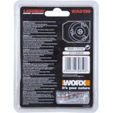 WORX WA0190 Landroid vervangingsmessen - originele reservemessen voor alle Landroid robotmaaiers - WORX accessoires set van 12 grasmaaiers messen & 12 bevestigingsschroeven