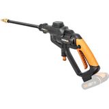 WORX WG620E.9 Hydroshot 20V – mobiele hogedrukreiniger incl. multi-sproeimondstuk, 6 m slang, zonder accu en oplader