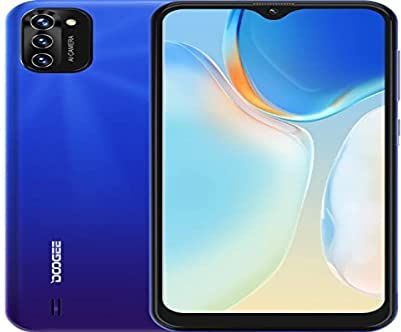 Goedkope Telefoon, DOOGEE X93 [2022] Simlockvrij Smartphone 4350mAh Batterij Scherm 6.1 inch 2 GB RAM 16 GB ROM Android 10 Go Dual SIM, Triple 8MP-camera, Face ID - Blauw