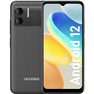 DOOGEE X98 Pro Smartphone [2023], 9 GB + 64 GB mobiele telefoons, 1 TB uitbreidbaar, 4200 mAh batterij, Android 12, AI camera 12 MP, 6,52 inch HD+, Dual 4G SIM-telefoons, Face ID, OTG, GPS
