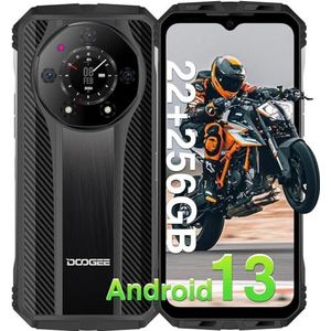 Doogee S110 mobiele telefoon, 12 GB/256 GB, zwart