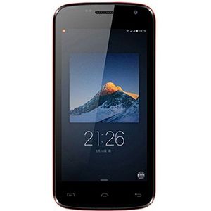 Doogee Mobile X3 11,4 cm (4,5 inch) 1 GB 8 GB Dual SIM rood 1800 mAh smartphone (11,4 cm (4,5 inch), 1 GB, 8 GB, 2 MP, Android 5.1, rood)